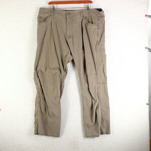 Kuhl Jeans Mens 40X30 Olive Green Revolvr Lightweight Stretch Hiking Outdoor